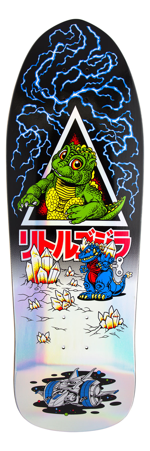 Santa Cruz Godzilla Jr. Natas Skateboard Deck 9.89