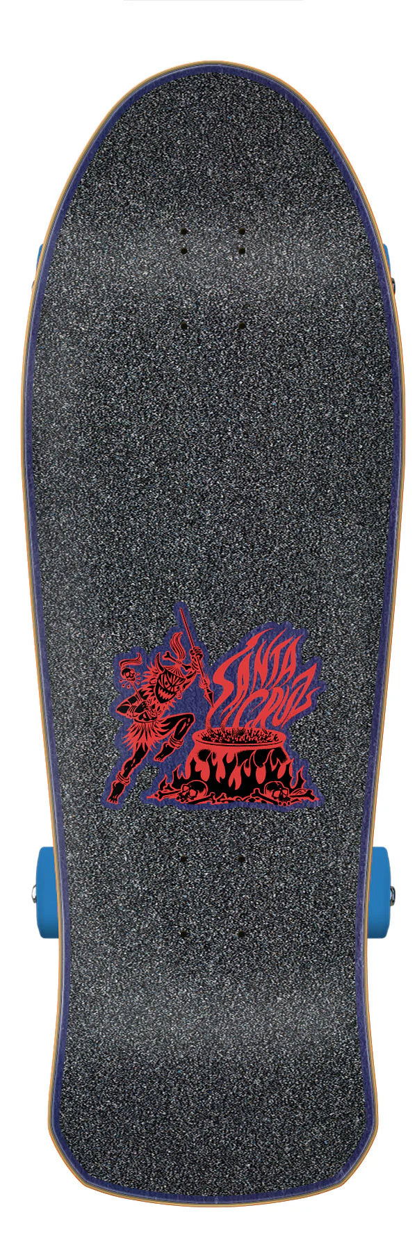 Salba Tiger 10.3in x 31.1in Shaped Cruzer Santa Cruz (Complete Only)