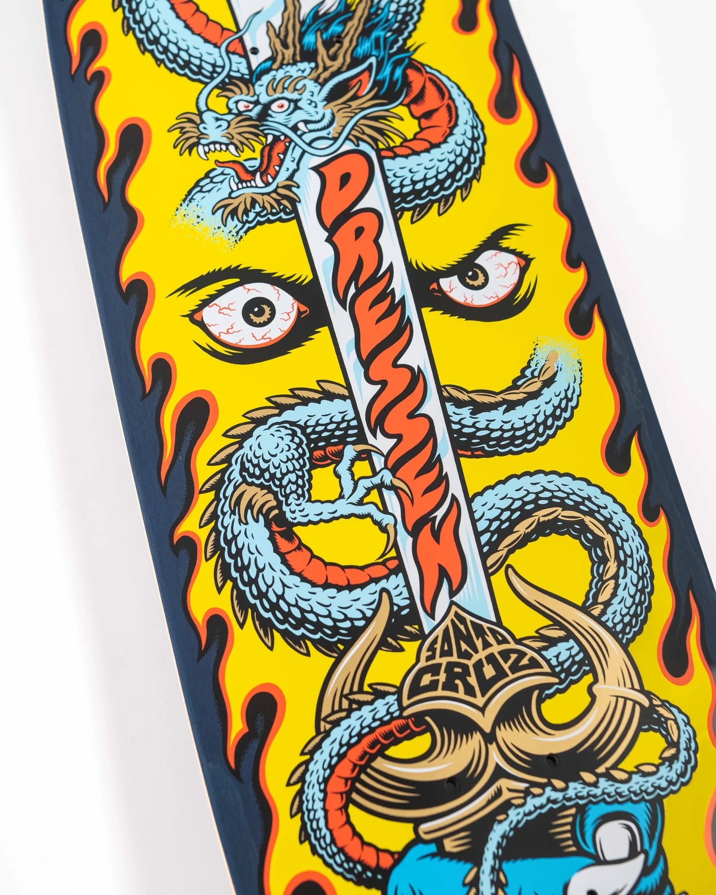 Dressen Sword Pro Shaped 9.25in x 31.95in Santa Cruz Decks