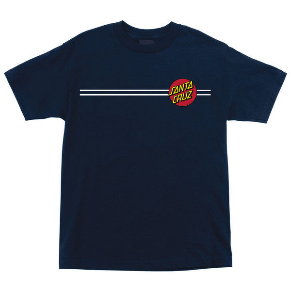 Santa Cruz Classic Dot T-Shirt (Navy)