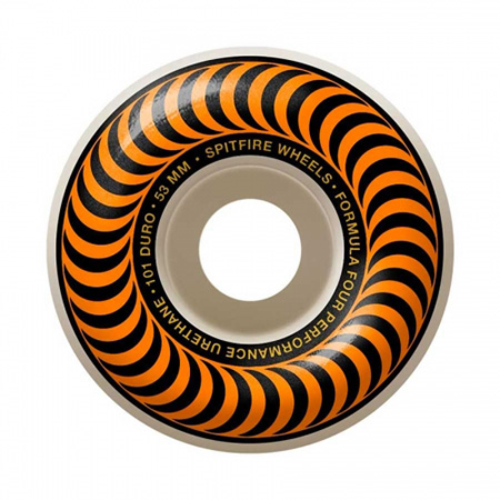 SPITFIRE FORMULA FOUR CLASSIC 53MM 99a Skateboard Wheels (Set of 4