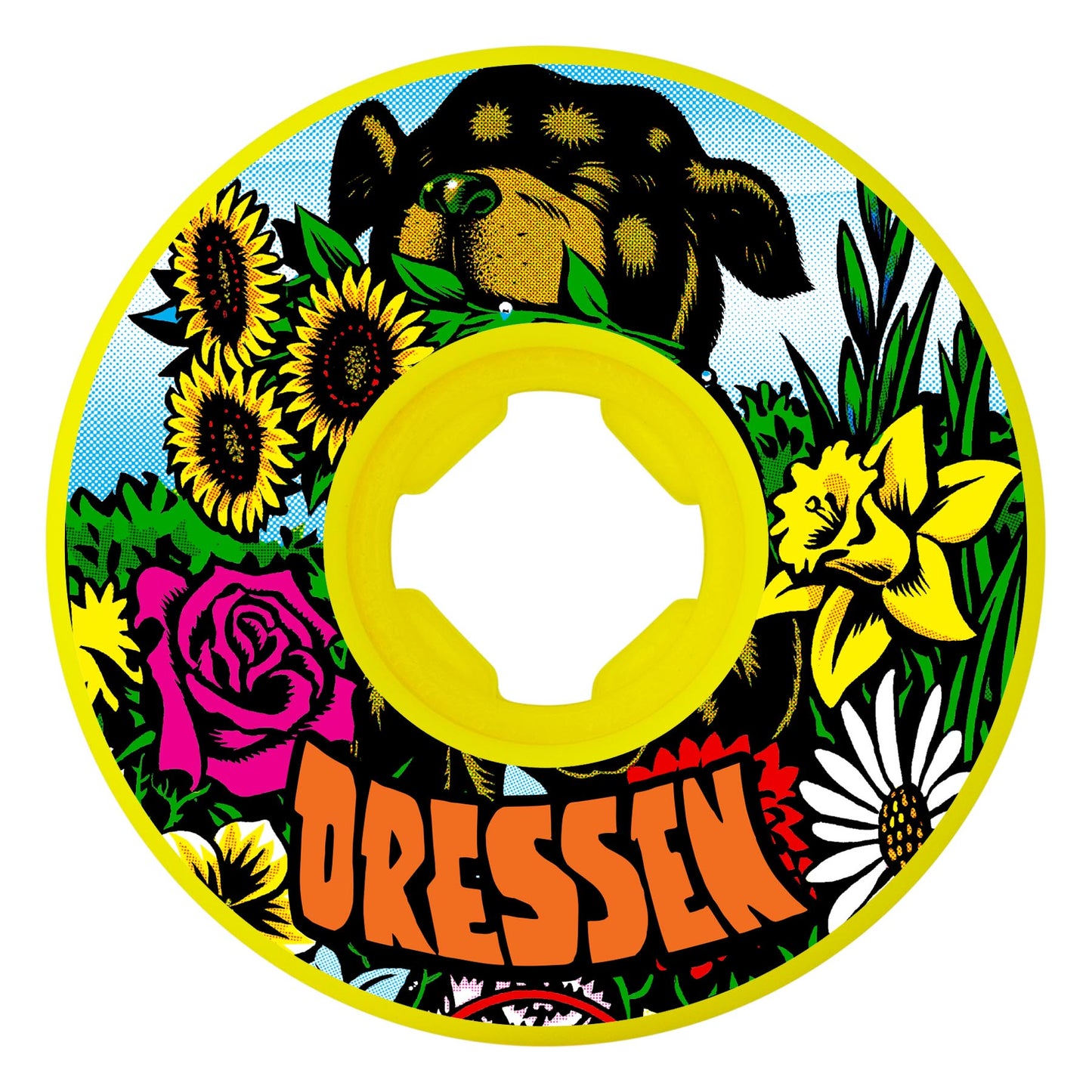 Eric Dressen Pup Vomit Mini Green Hardline 55mm 97a Slime Balls Wheels