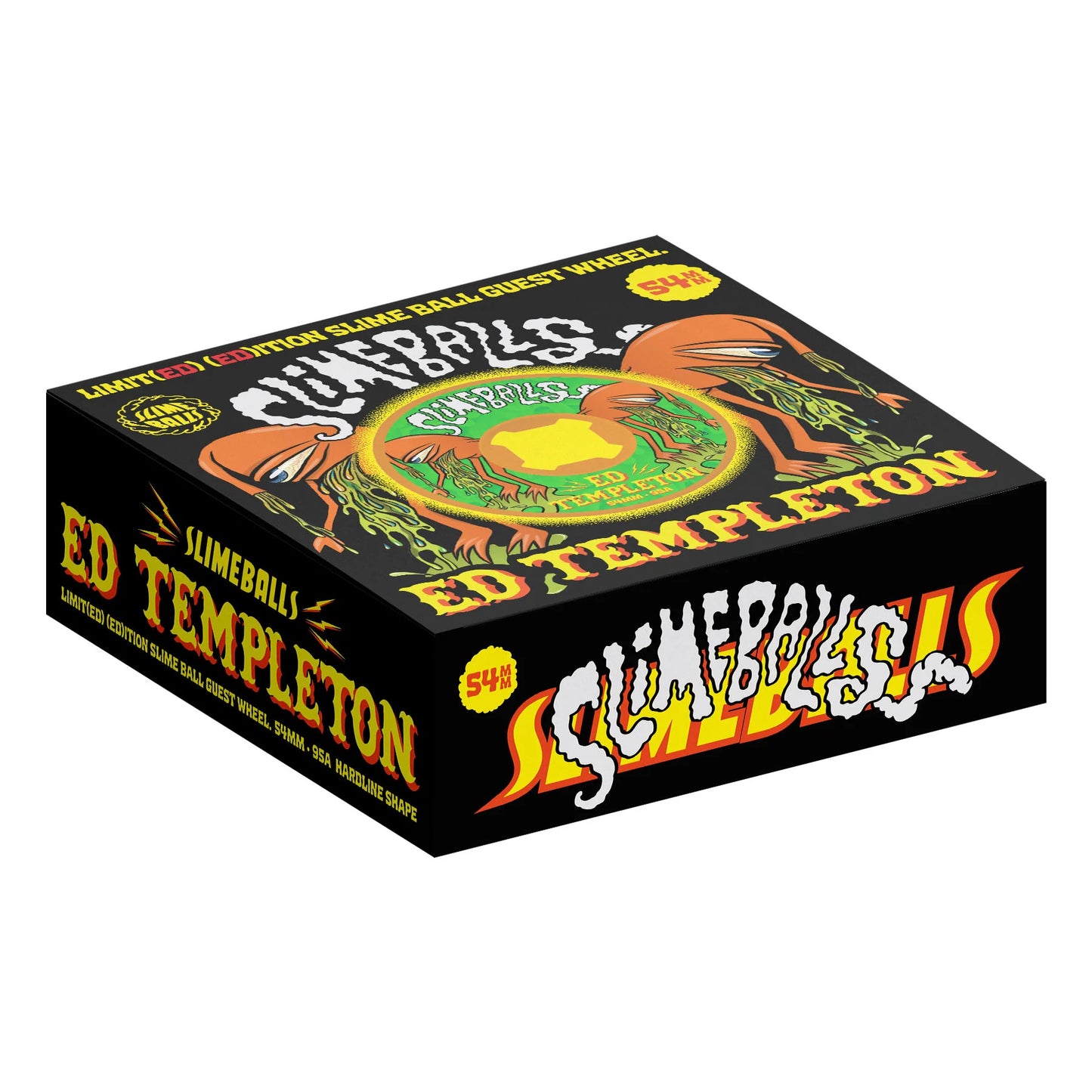 54mm Ed Templeton Vomit Mini Orange Hardline 95a Slime Balls Wheels