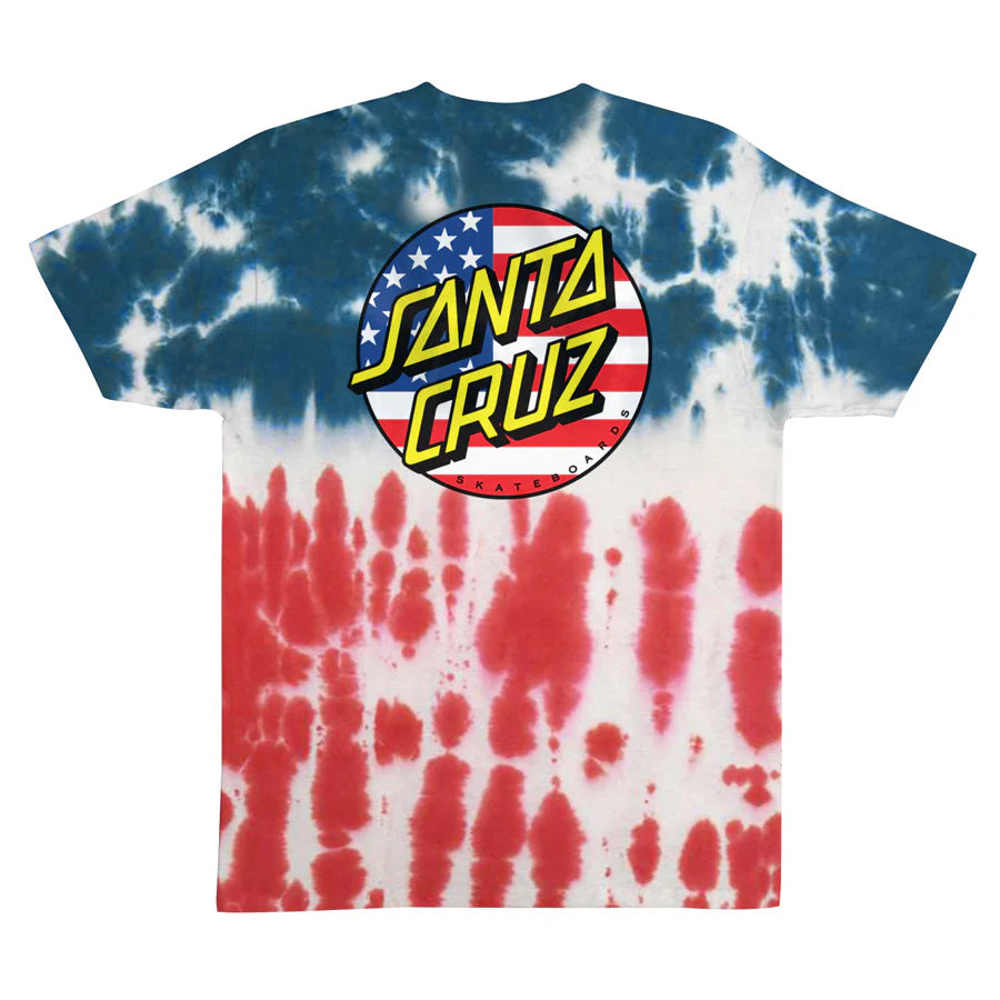 July 4th Dot Mens Santa Cruz T-Shirt
