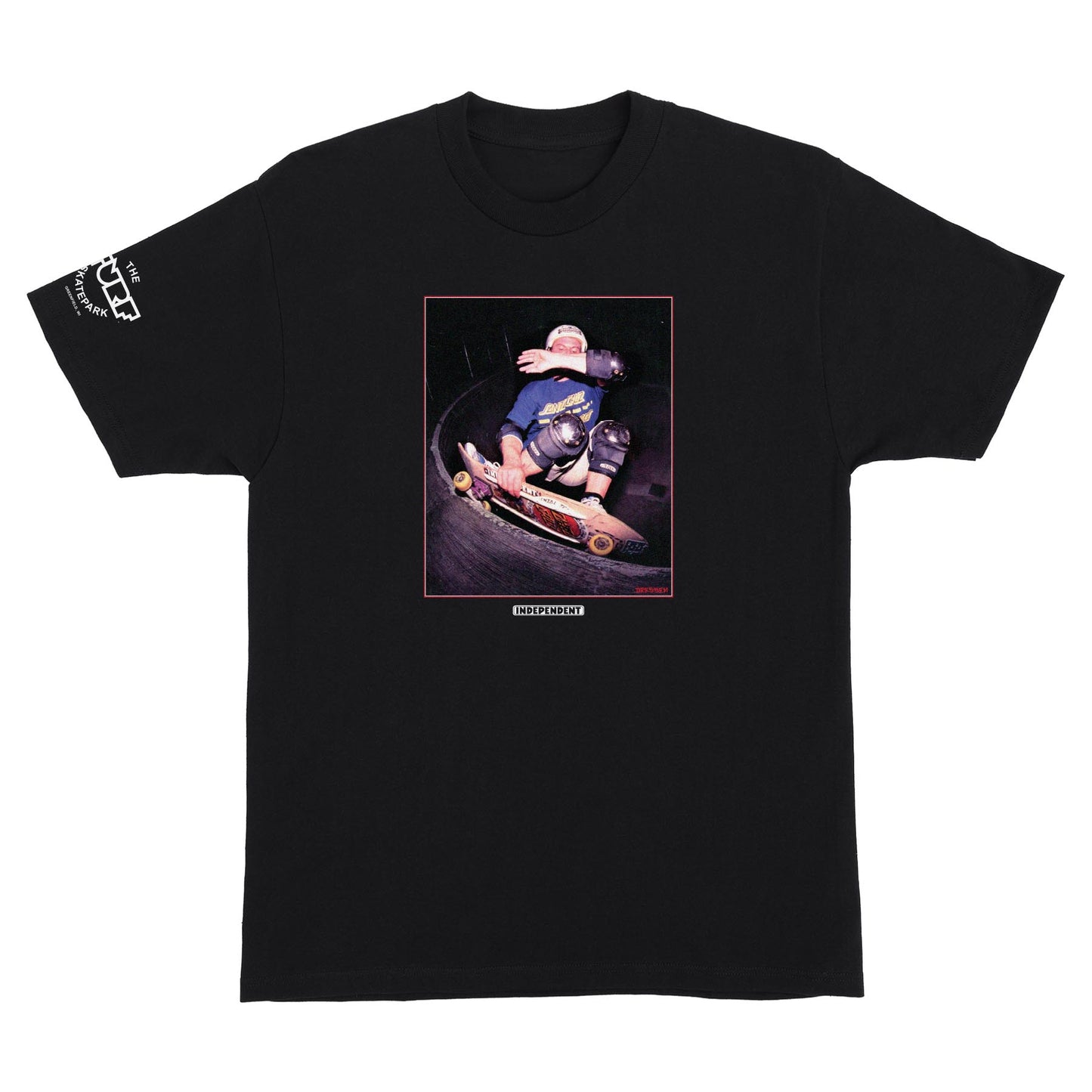 Independent Dressen Turf Park S/S Heavyweight T-Shirt (Black)