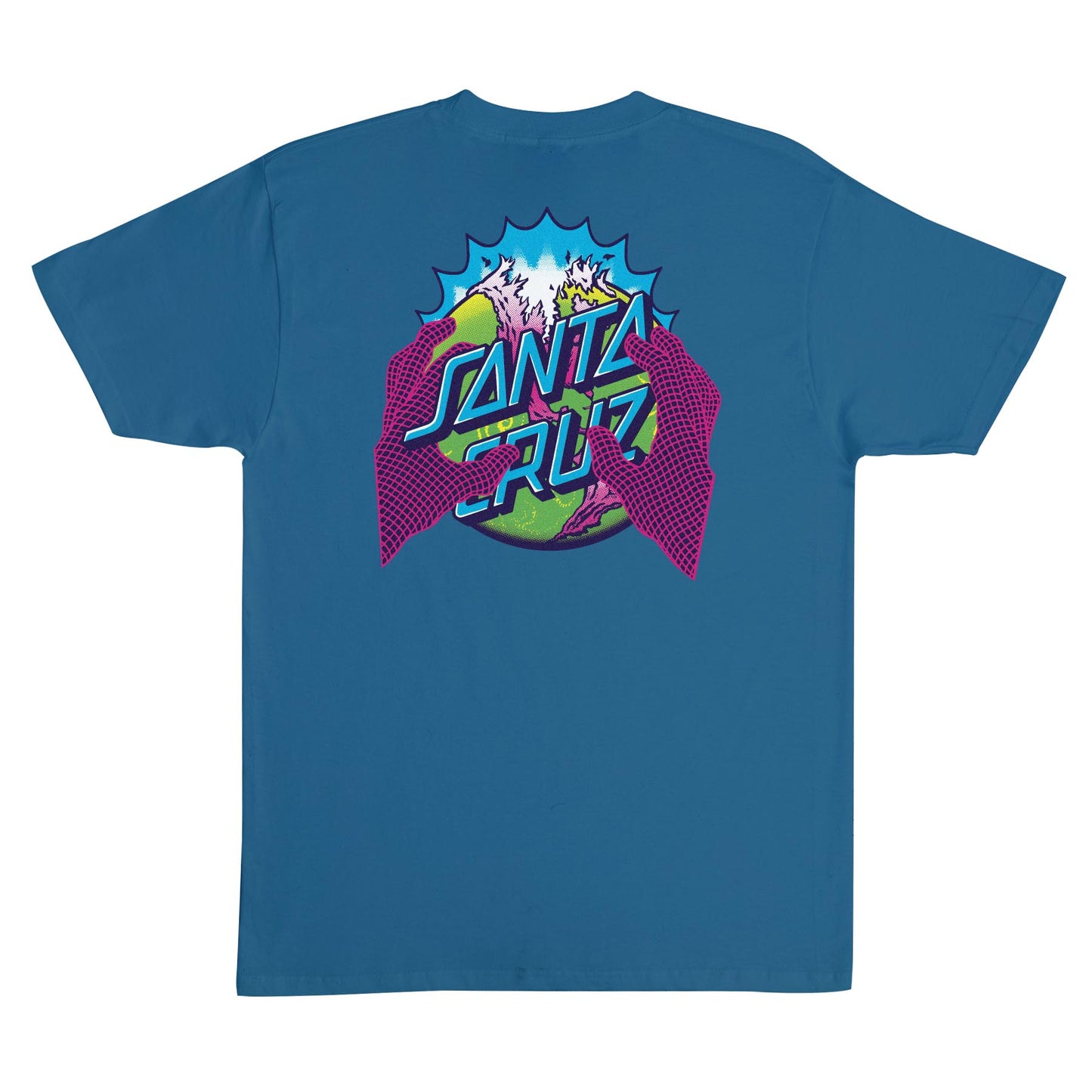 Santa Cruz Kendall End Of The Dot S/S Heavyweight T-Shirt (Indigo)