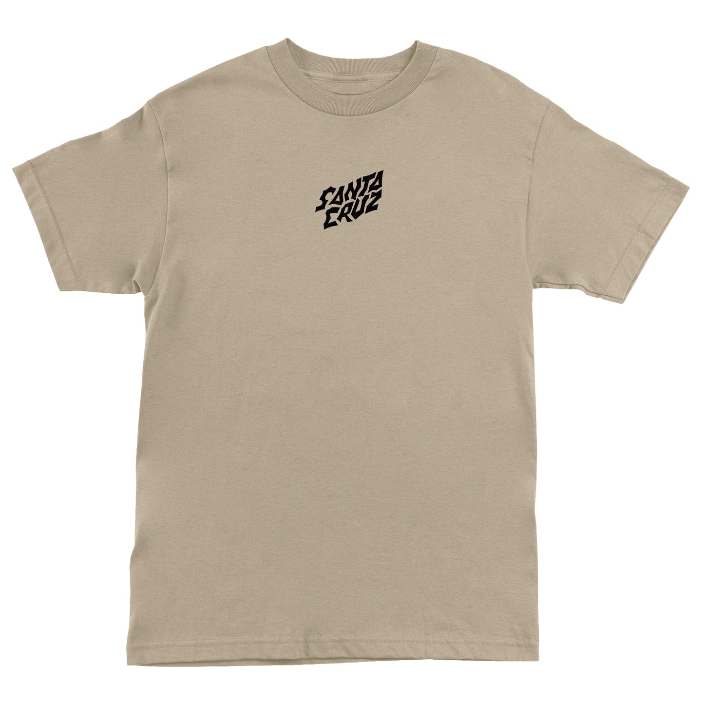 Santa Cruz Stranger Things Screaming Lights T-Shirt (Sand)