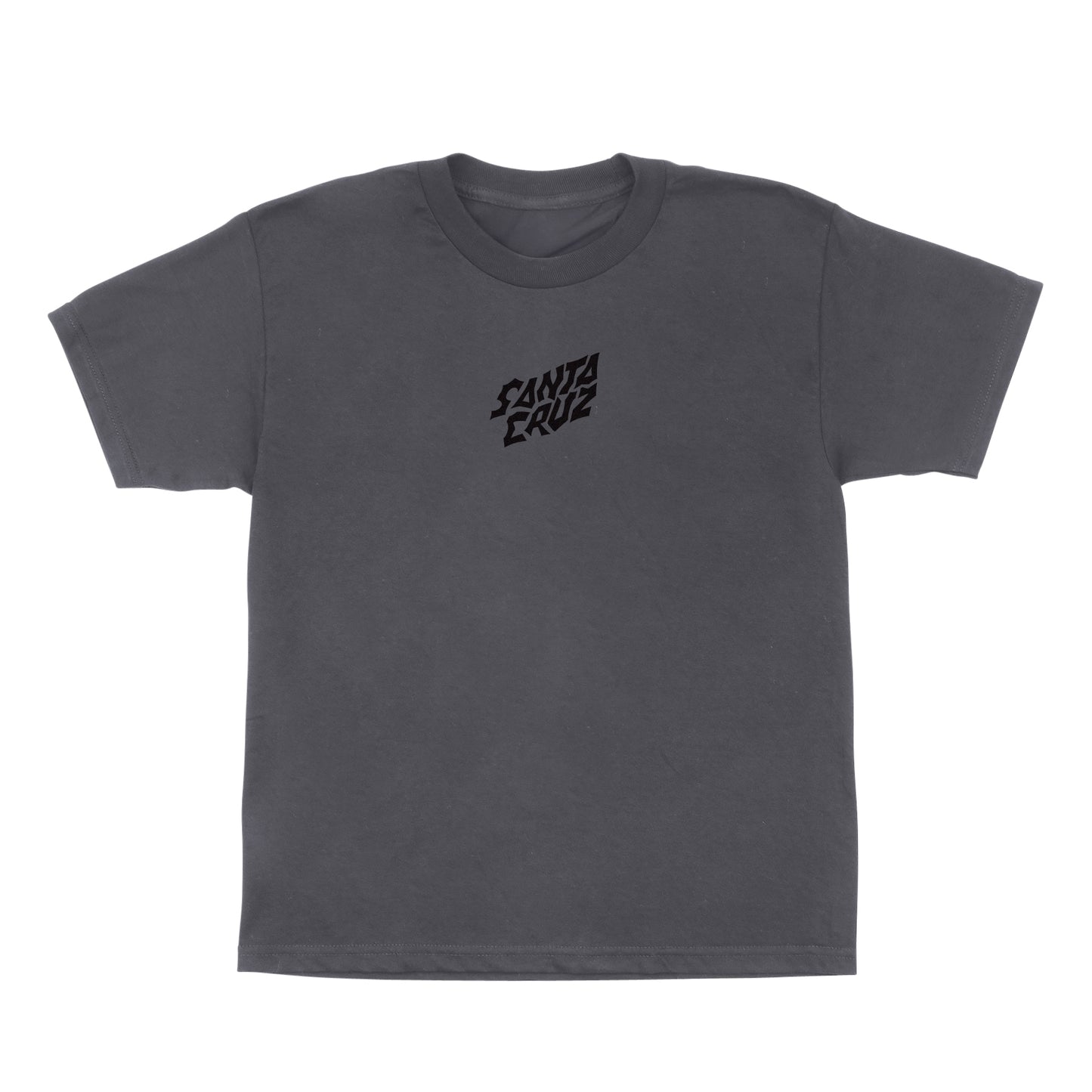 Santa Cruz Stranger Things Screaming Lights Youth T-Shirt (Charcoal)