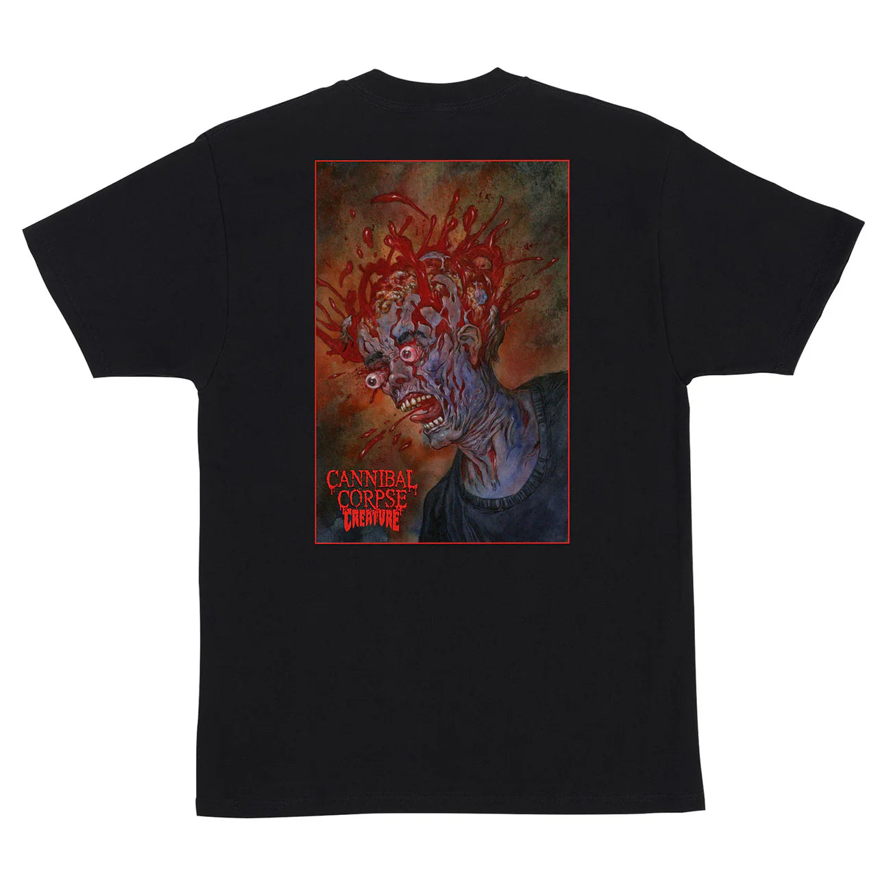 Cannibal Corpse S/S Heavyweight T-Shirt Black Creature