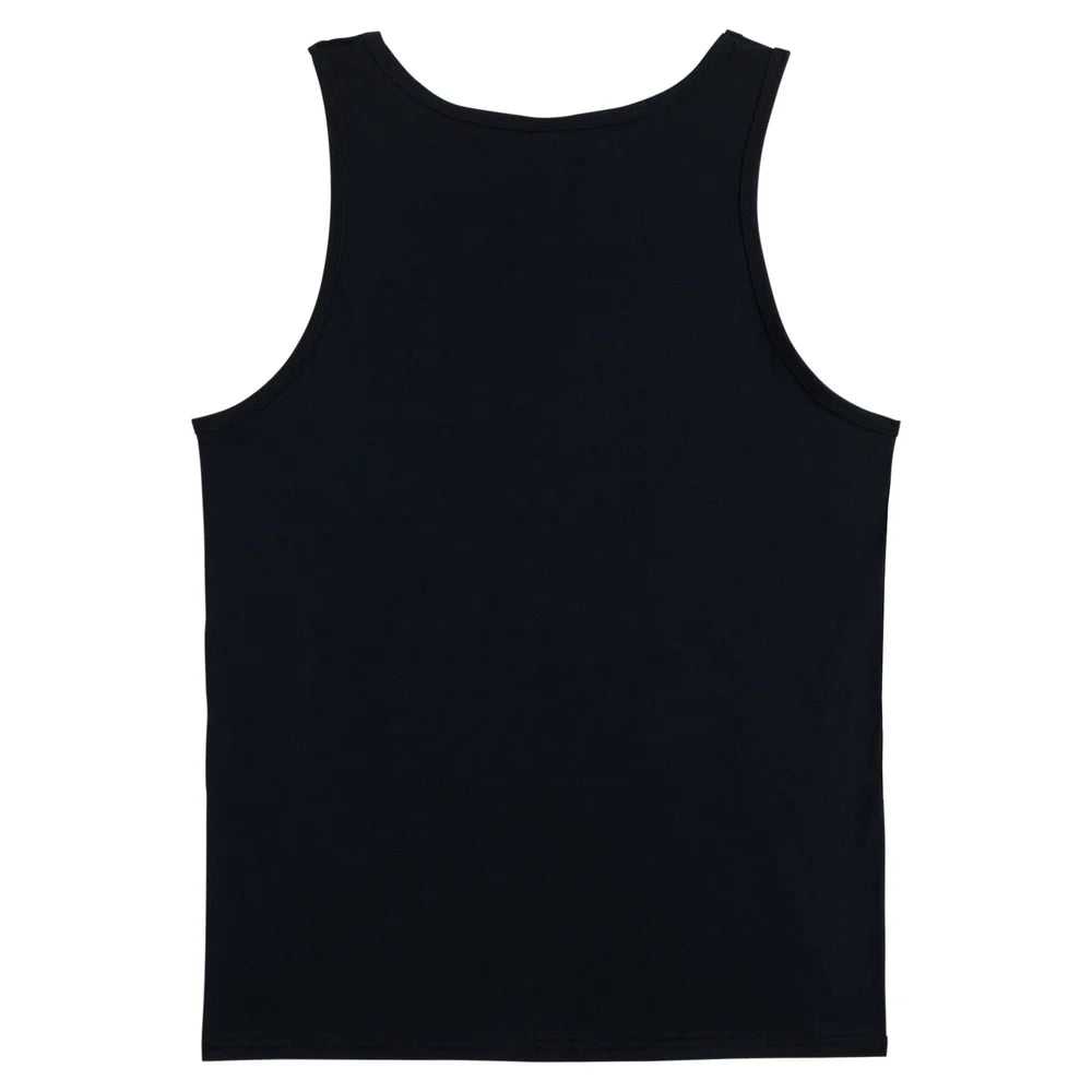 Gravette Hippie Skull Creature Tank Top (Black)