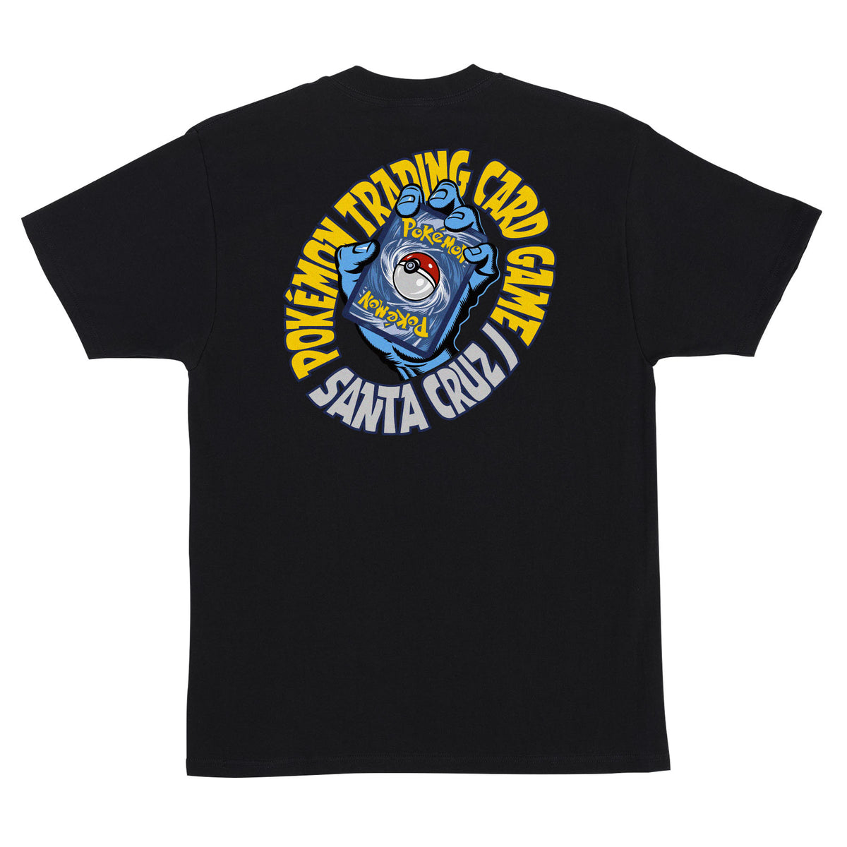Pokémon TCG Hand S/S Heavyweight T-Shirt Santa Cruz - Black