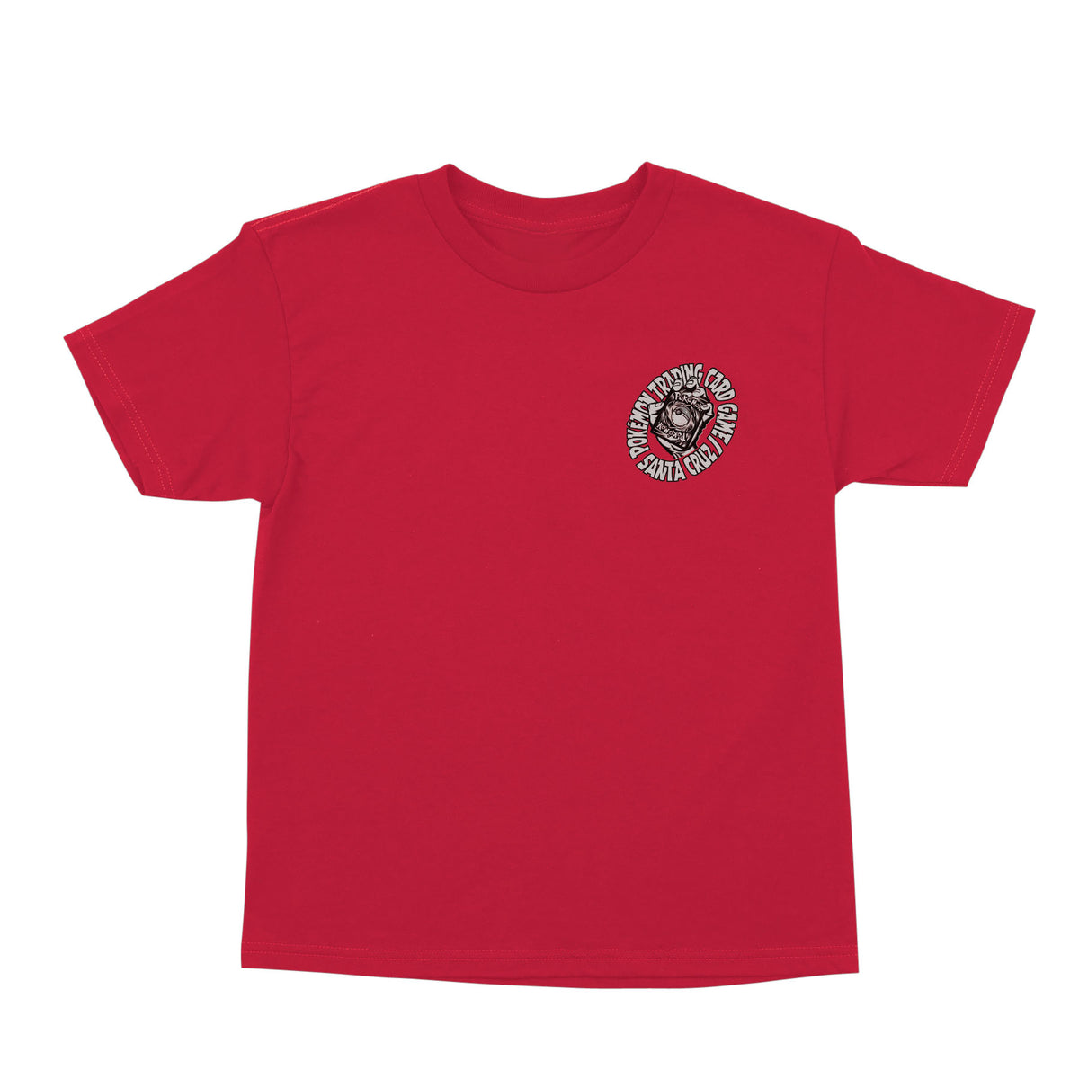 Pokémon TCG Hand "YOUTH" S/S Midweight T-Shirt Santa Cruz - Red