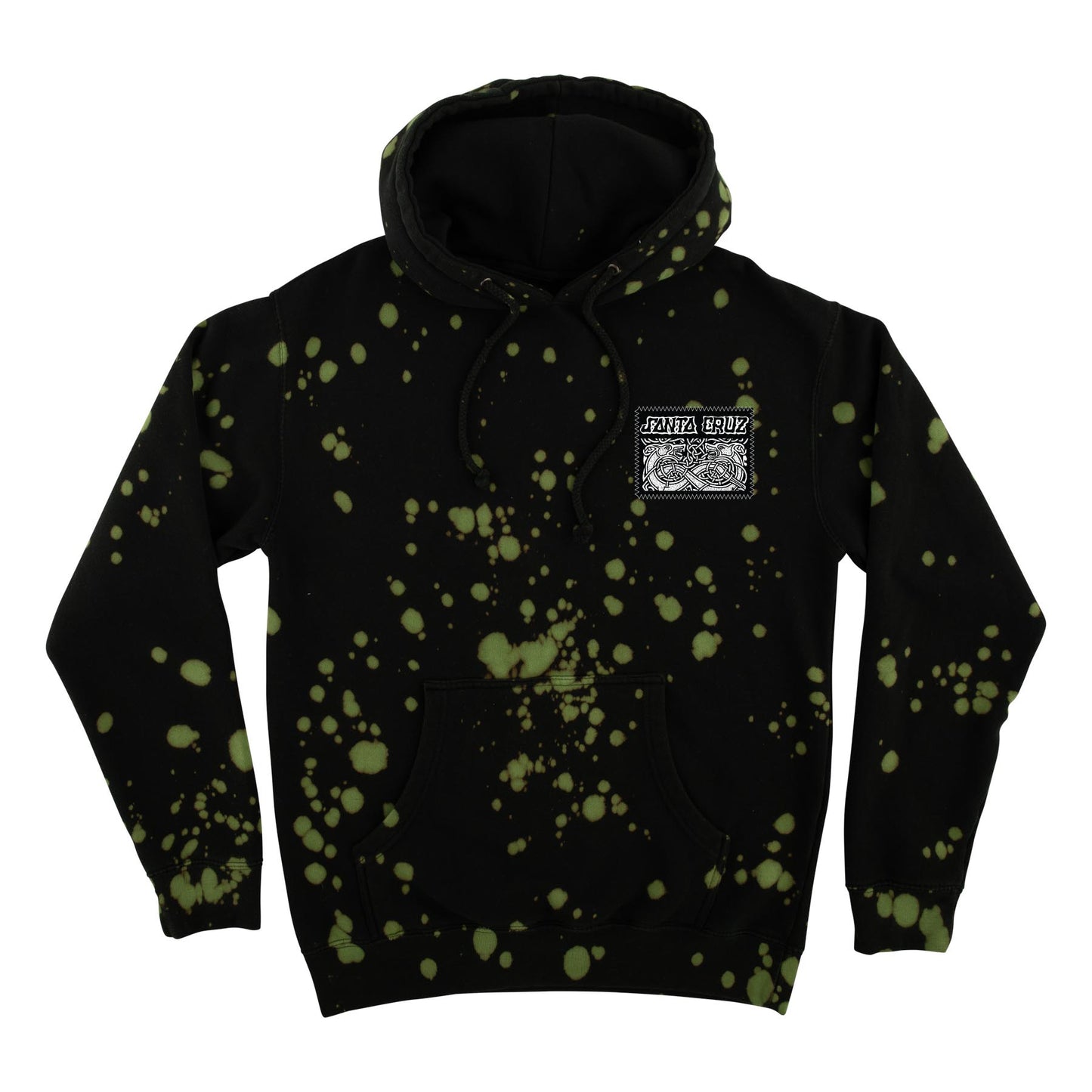 Santa Cruz Dressen Celtic Dogs P/O Hoodie (Black Toxic Splatter)
