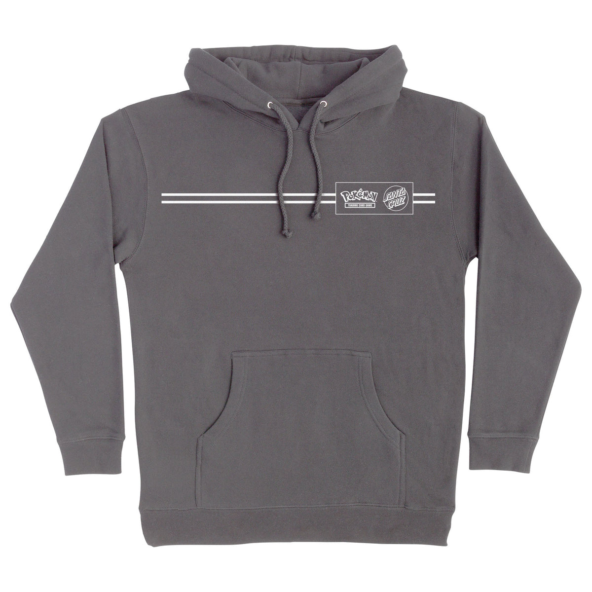 Pokémon Energy Dot P/O Hooded Midweight Sweatshirt Santa Cruz - Charcoal