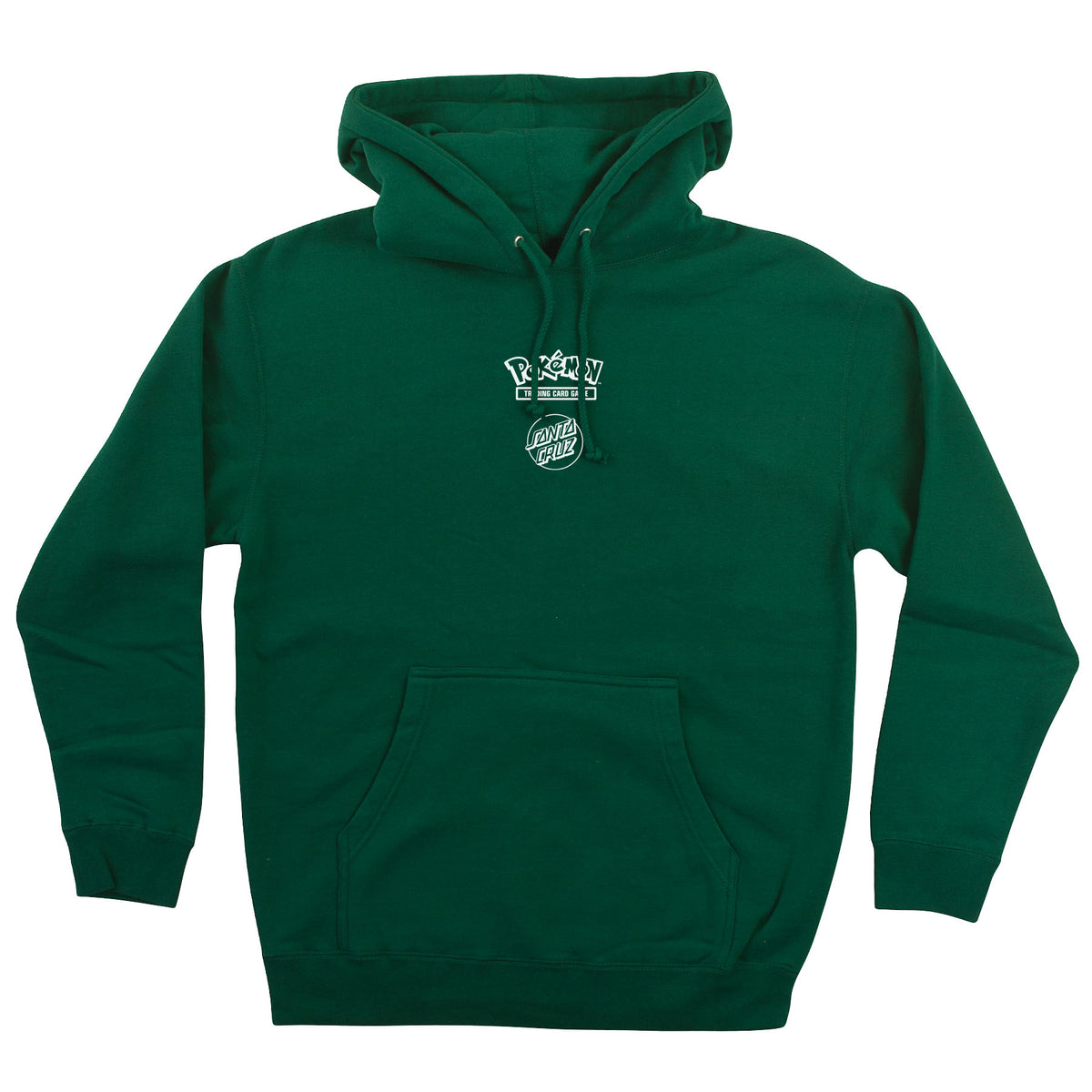 Pokémon Power Dot P/O Hooded Midweight Sweatshirt Santa Cruz - Forest Green
