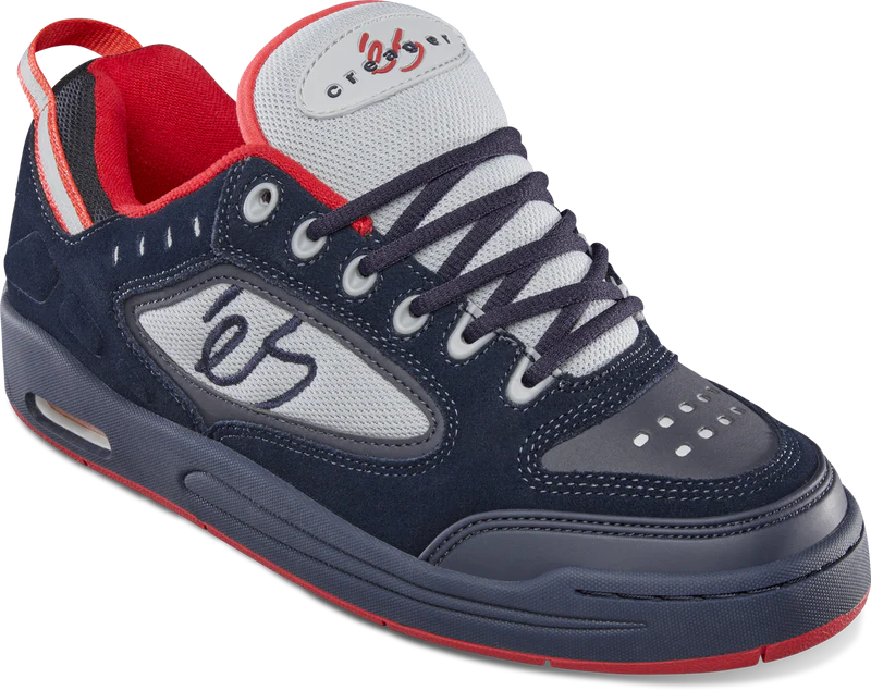 eS Creager Shoes (Navy/Grey/Red) FREE USA SHIPPING