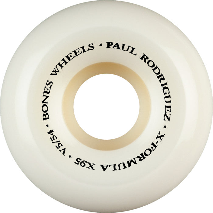 BONES WHEELS X-Formula Skateboard Wheels P-Rod SW Heel 54mm V5 Sidecut X95 4pk