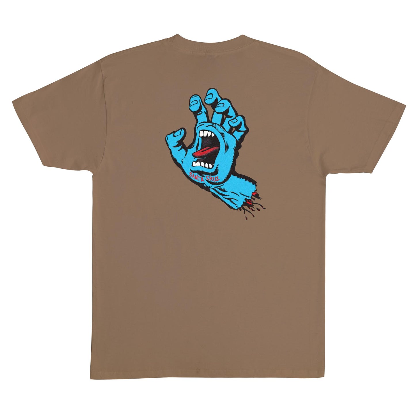 Santa Cruz Screaming Hand T-Shirt (Woodland Brown)