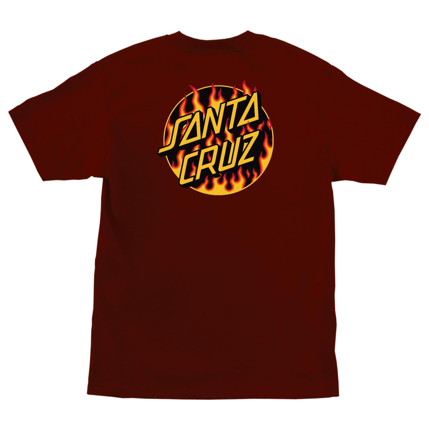 Santa Cruz x Thrasher Flame Dot T-Shirt (Available in 2 Colors)