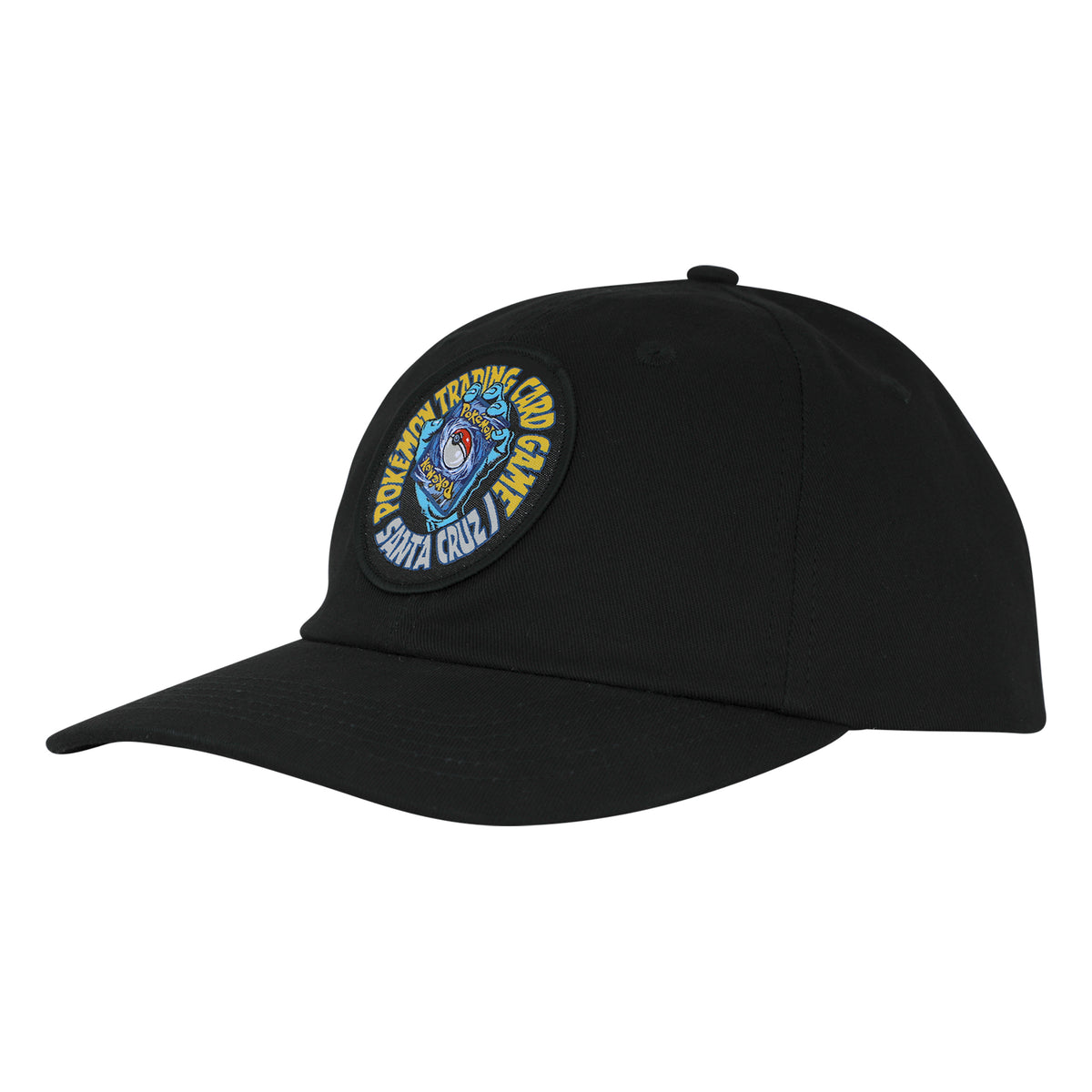 Pokémon TCG Hand Snapback Unstructured Hat Black OS Unisex Santa Cruz