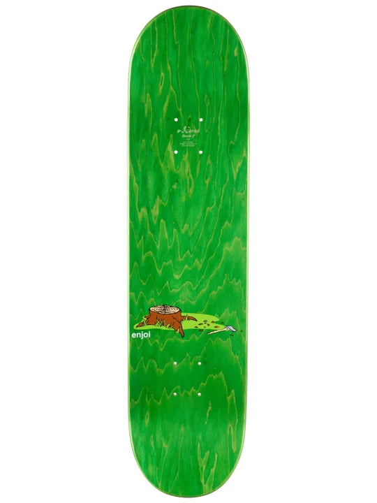 enjoi Rasta Panda Skateboard Deck 8.0 x 31.6