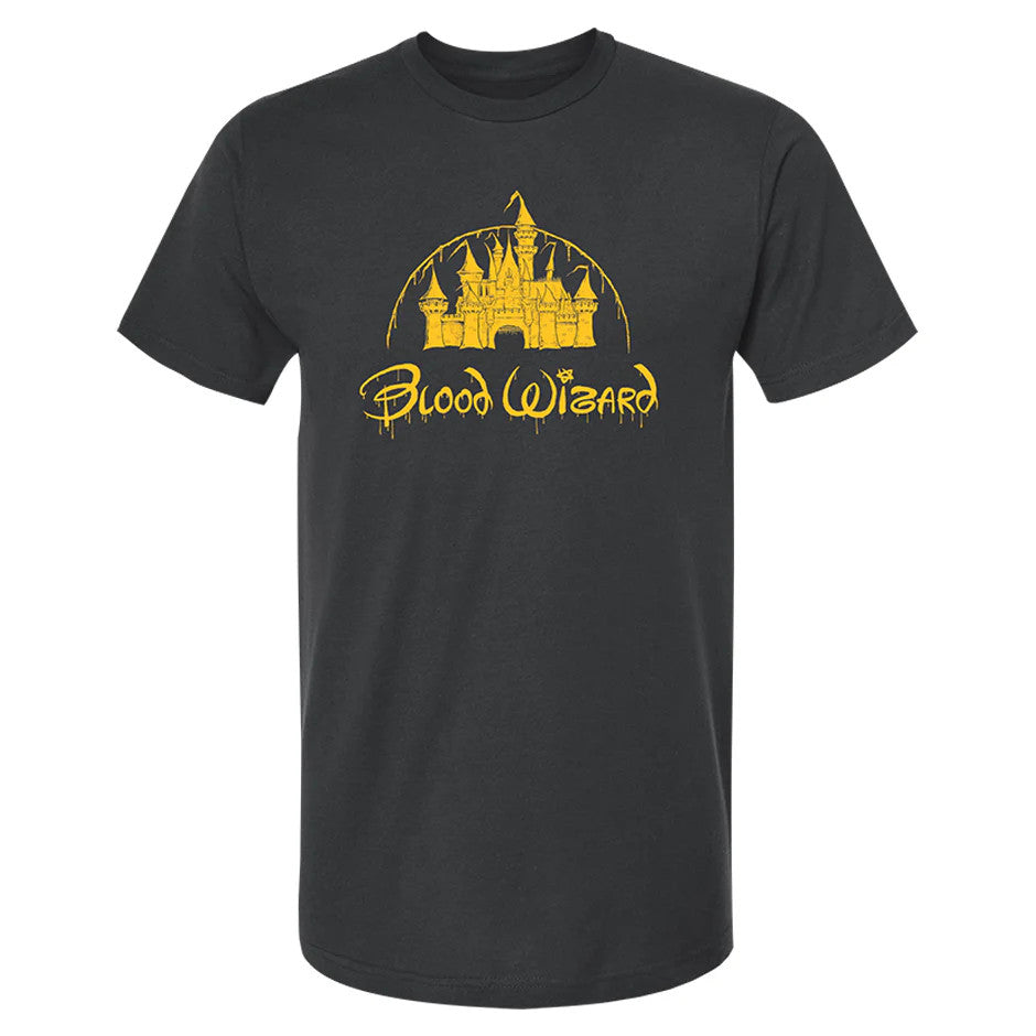 Blood Wizard GNARDOME S/S T-SHIRT (COAL)