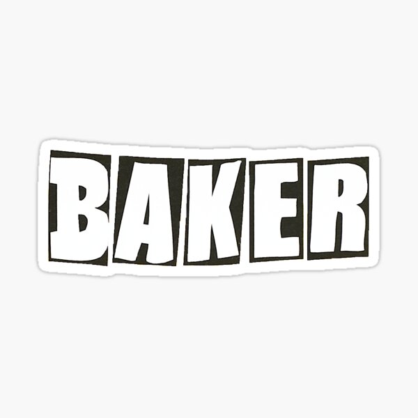 Baker Brand Logo Sticker