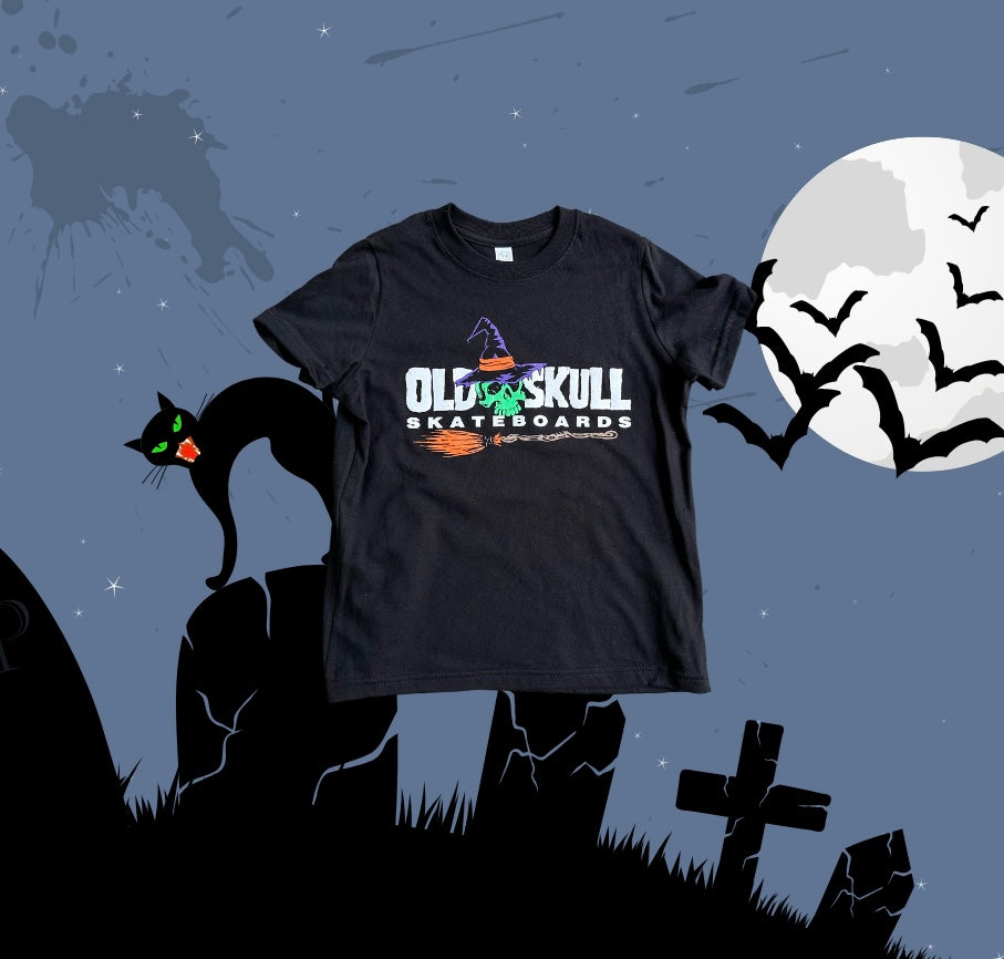 Old Skull Skateboards Halloween 2022 Edition Toddler T-Shirt