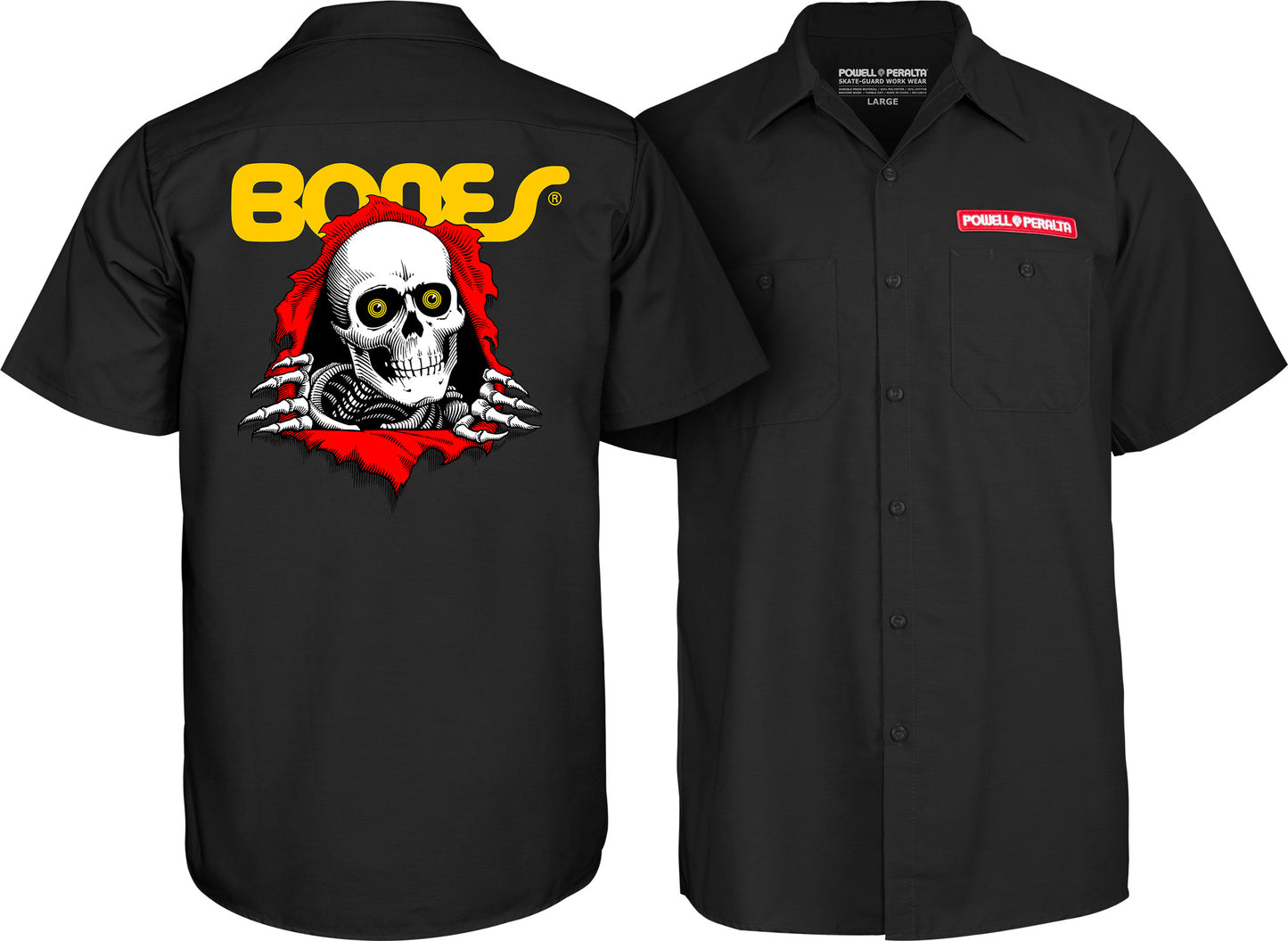 Powell Peralta Work Shirt Ripper (Black)