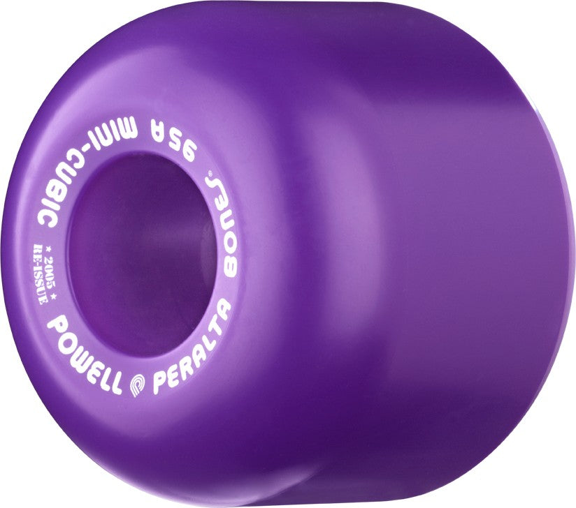 POWELL PERALTA MINI CUBIC PURPLE WHEELS 64MM/95A