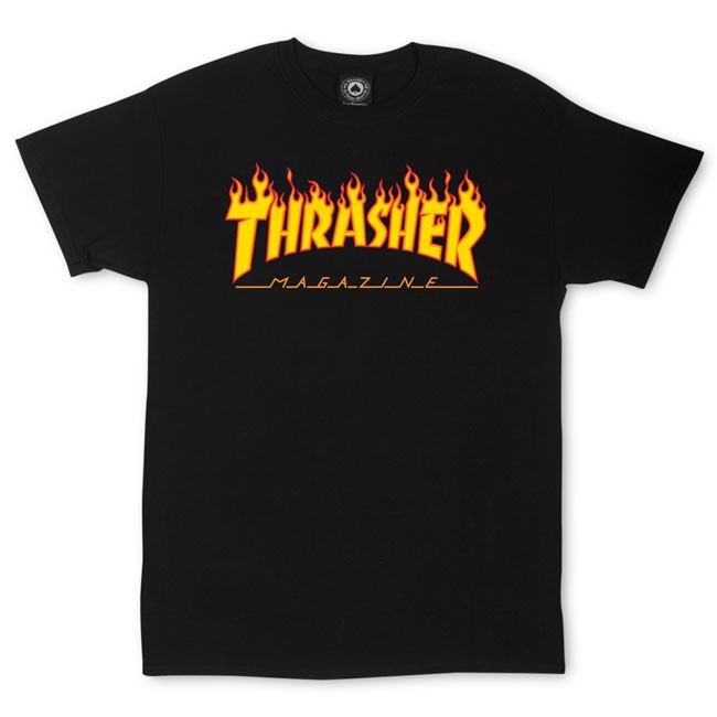 Thrasher Magazine Flame Logo T-Shirt (Available in 5 Colors)