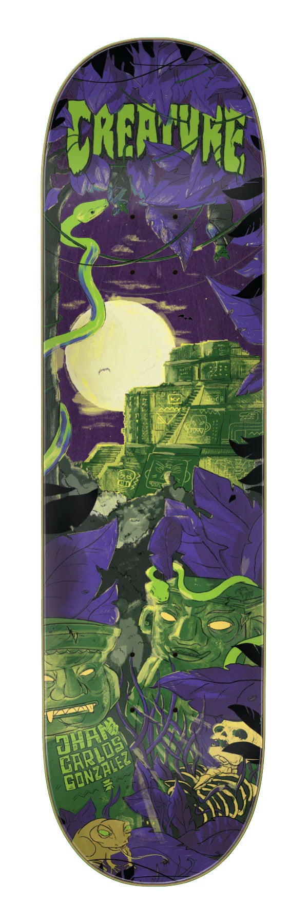 8.375in Gonzales Temple Creature Skateboard Deck