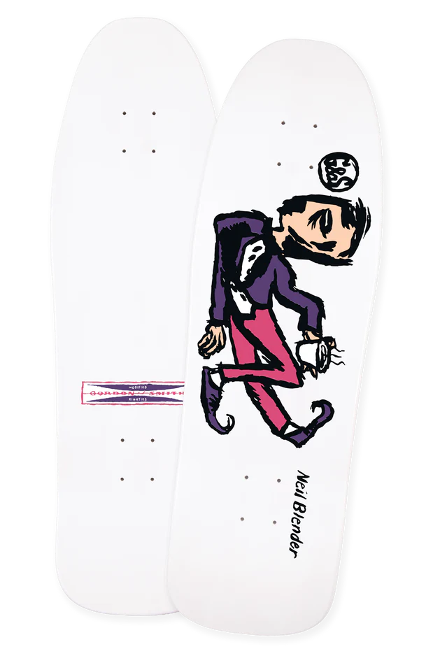 G&S - NEIL BLENDER - MODIFIED EIGHTIES COFFEE BREAK SKATEBOARD DECK