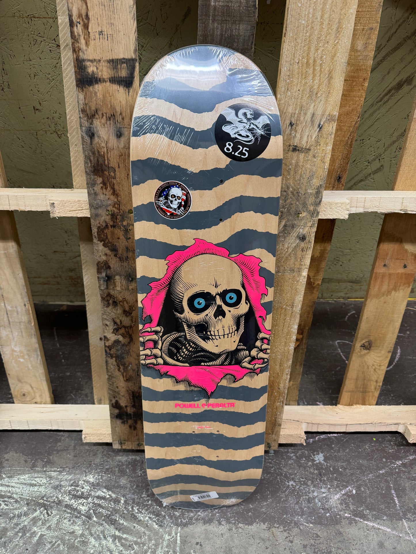 Powell Peralta Ripper Popsicle skateboard deck 8.25” last one.. out of production