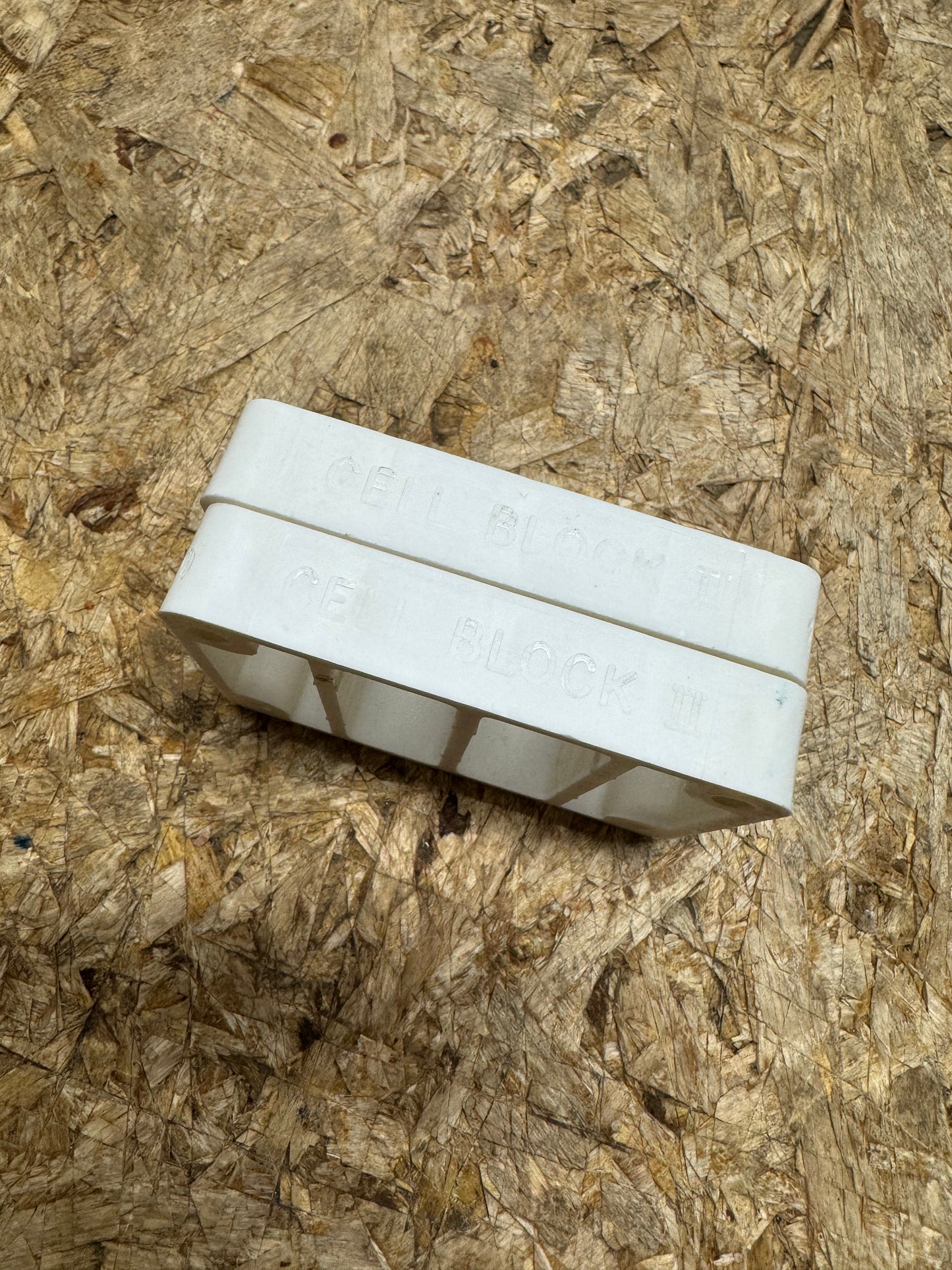 NOS Santa Cruz Cell Block II Riser Pads old school vintage Skateboard risers set of 2