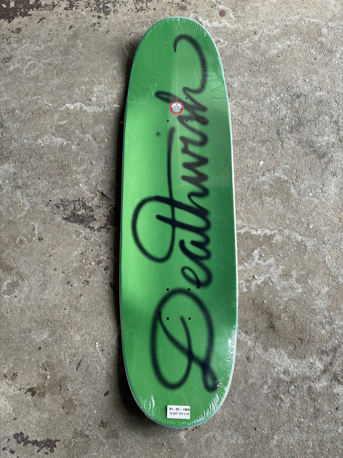 DEATHWISH SKATEBOARDS: 9.125 ERIK ELLINGTON EAST 76TH skateboard deck