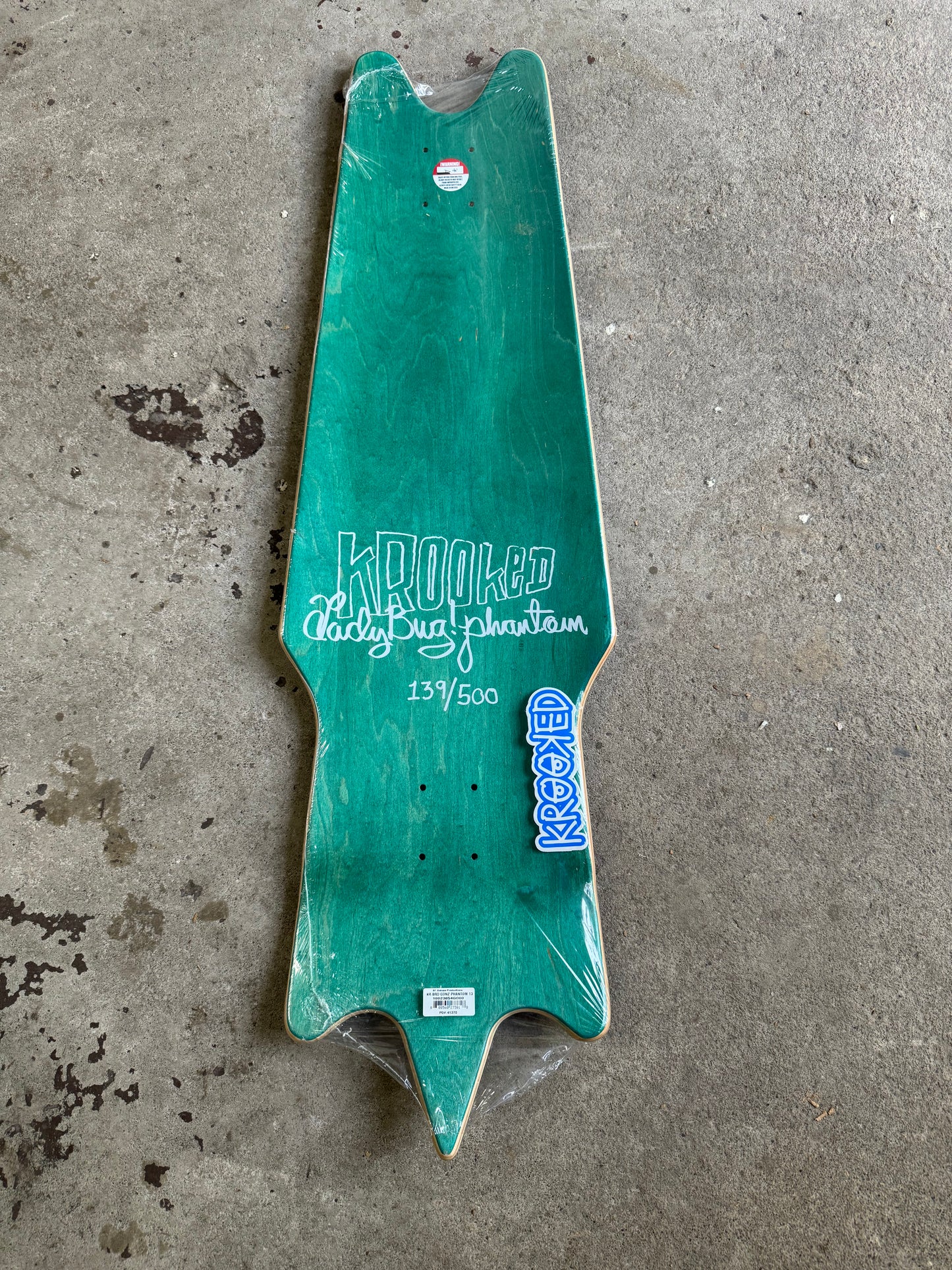 Krooked Gonz Mark Gonzales Phantum Lady Bug Skateboard Deck #139 of 500