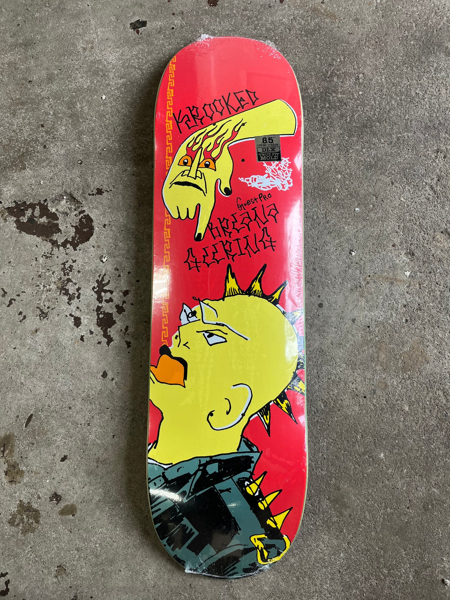 Krooked Breana Geering Punx True Fit Guest Deck 8.5"