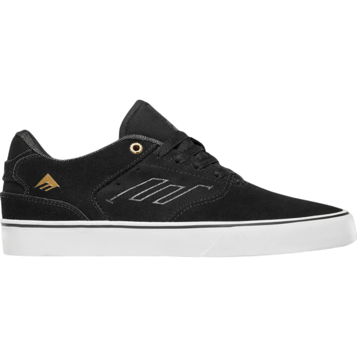 Emerica YOUTH Low Vulc Shoes FREE USA SHIPPING (Black)