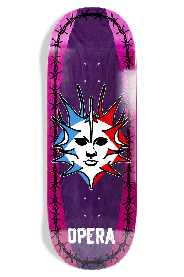 Opera Fatties Torn Spike Skateboard Deck 11