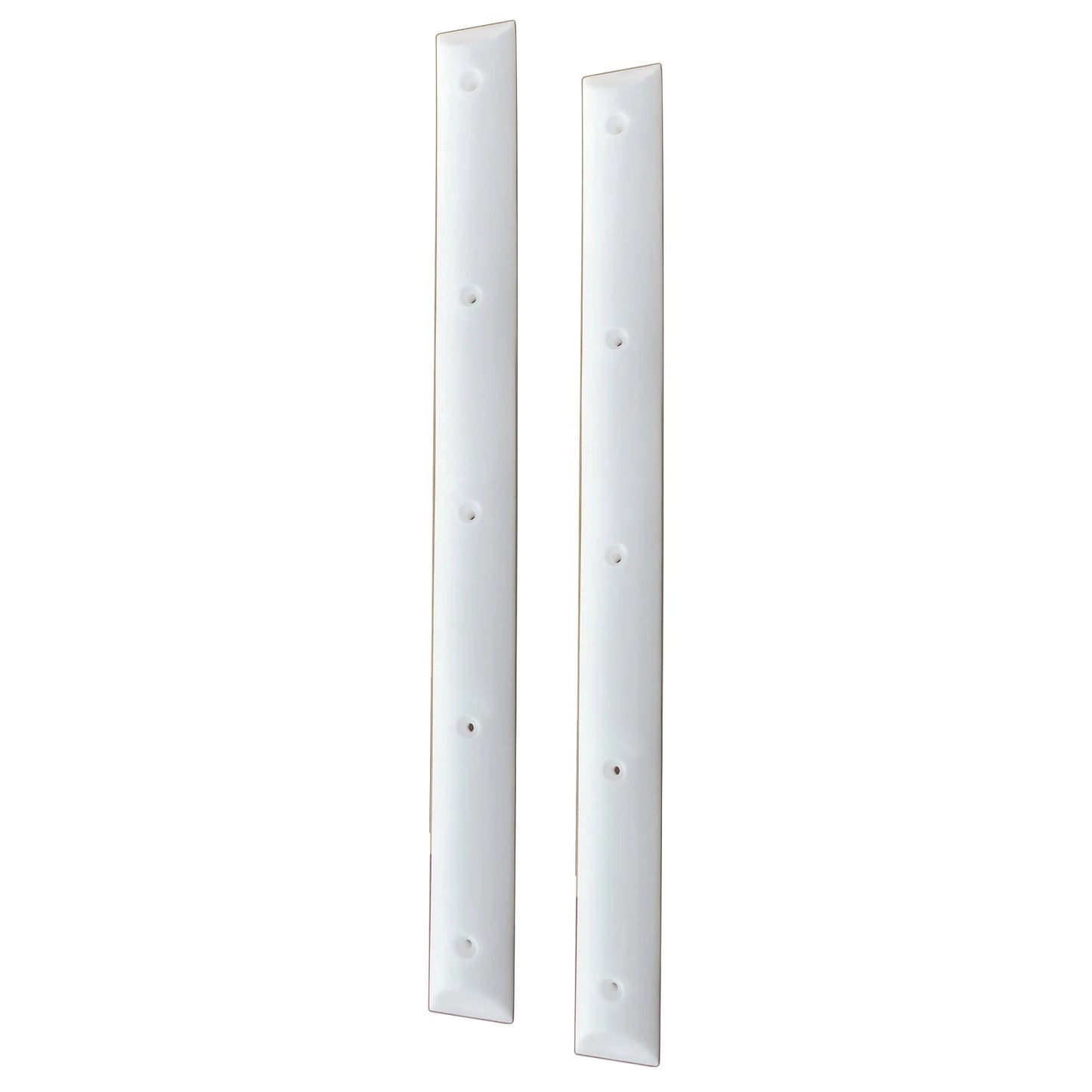 Opera Skateboard Rails with Mounting Screws - Fatties 1.25" Wide, 12.75" Long, 4-Hole Design (Pack of 2)