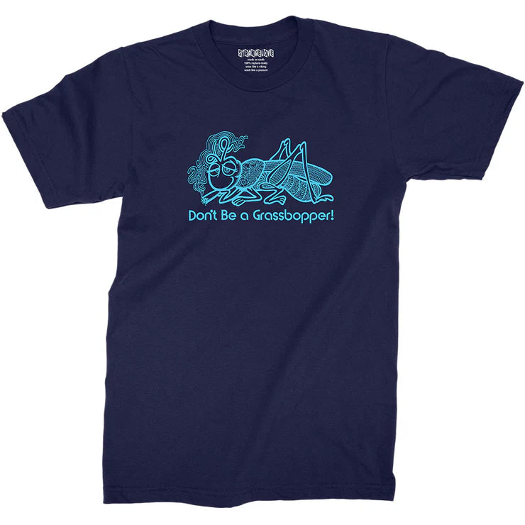 StrangeLove Skateboards Grassbopper / Sport Dark Navy / T-Shirt