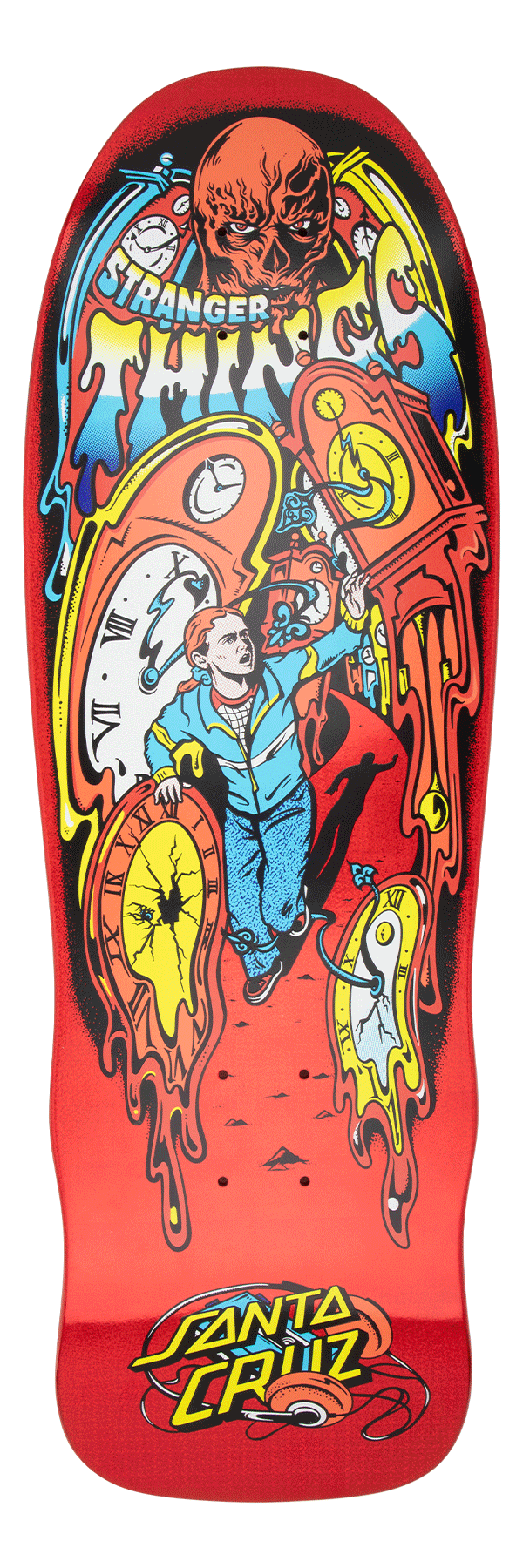 FLASH SALE** 9.7in Stranger Things Grabke Max Melting Clock Santa