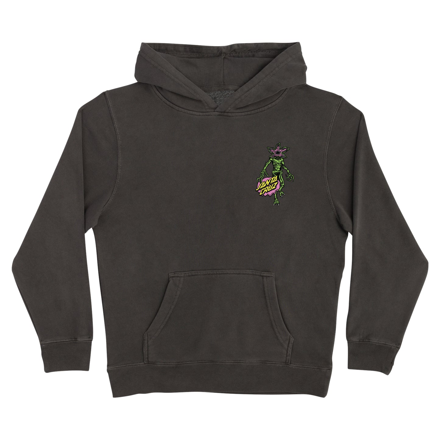 YOUTH Stranger Things Demogorgon Dot Santa Cruz Hoodie (Pigment Black)