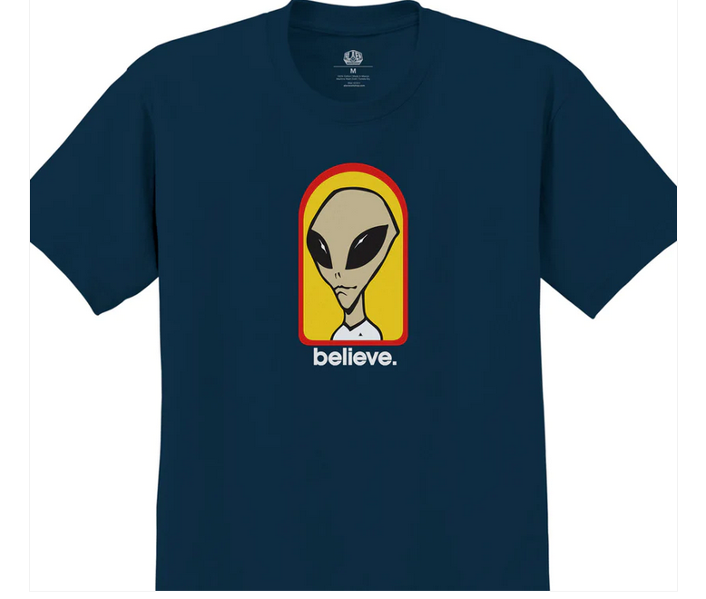 Alien Workshop Believe T-Shirt (Navy)