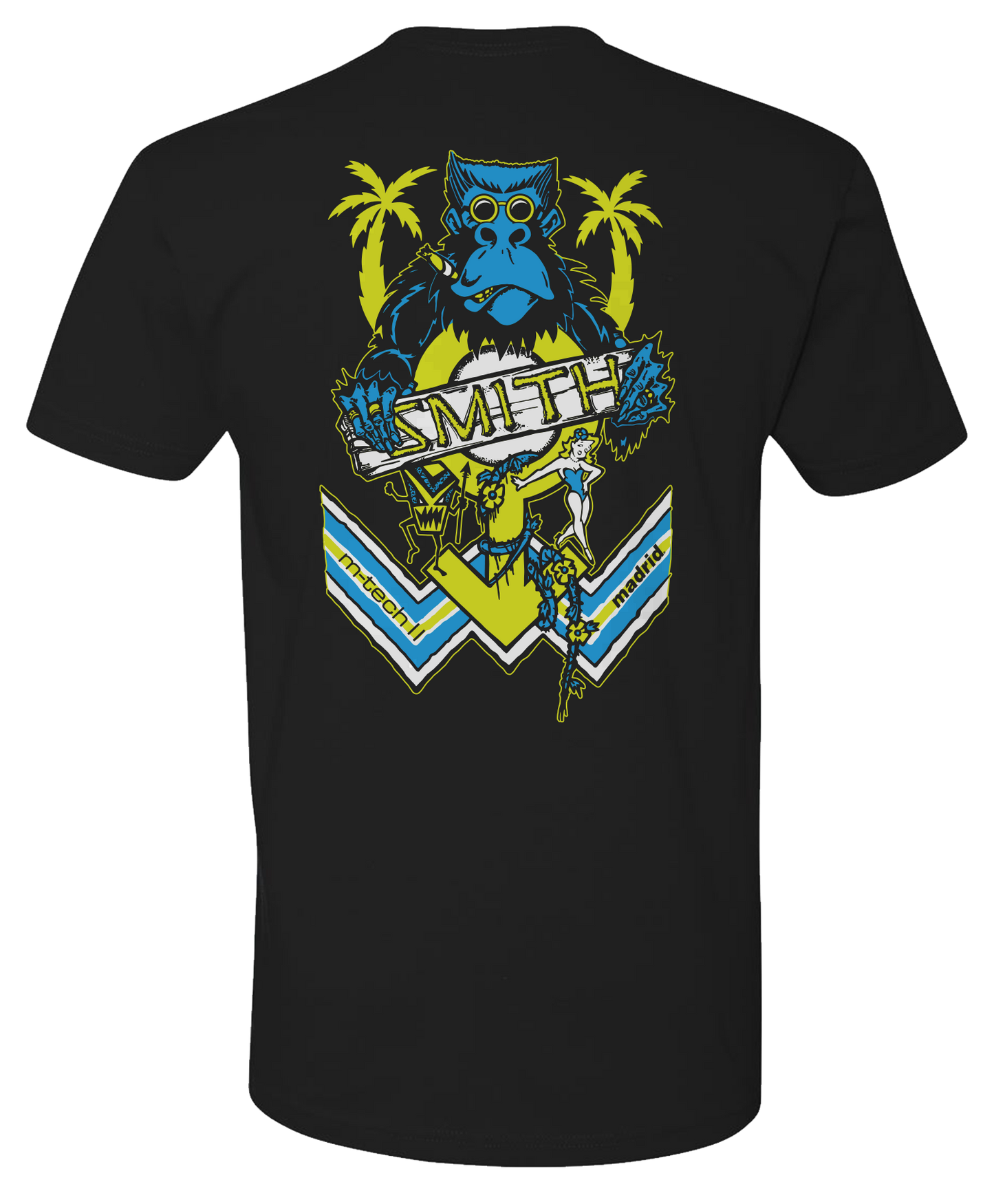 Madrid Skateboards Mike Smith T-Shirt (Glow Print)