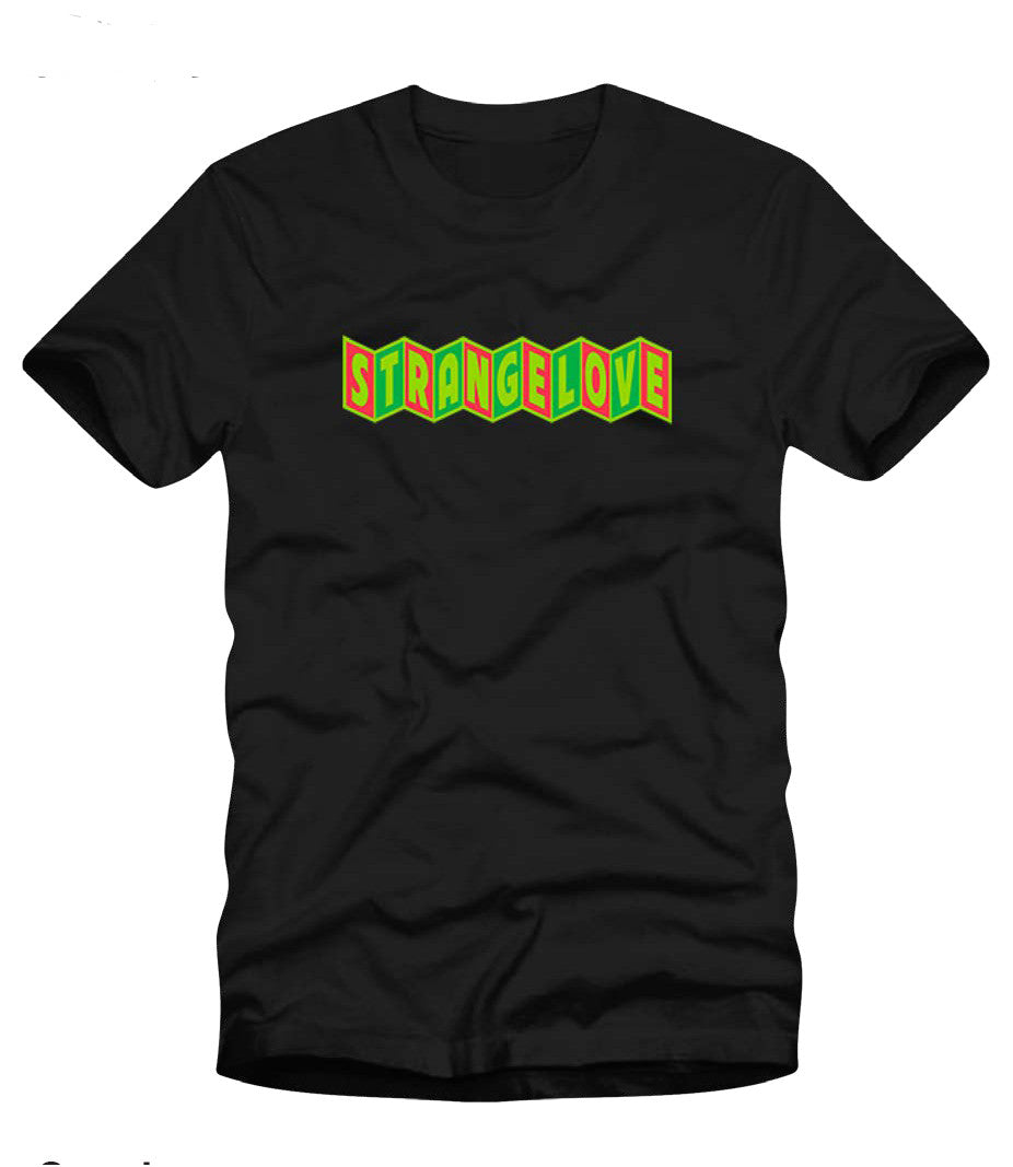 StrangeLove CineLogo Cough T-Shirt (Black)