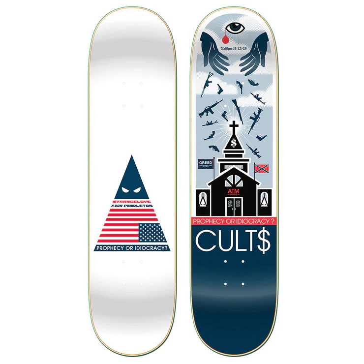 StrangeLove Skateboards Don Pendleton / Cults / 8.0 Deck