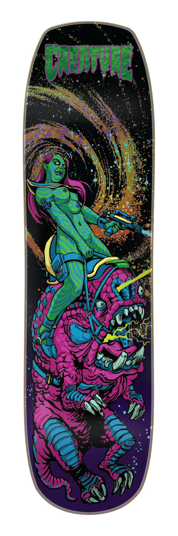 Cosmo Rider SM 8.50in x 32.05in Creature Skateboard Deck