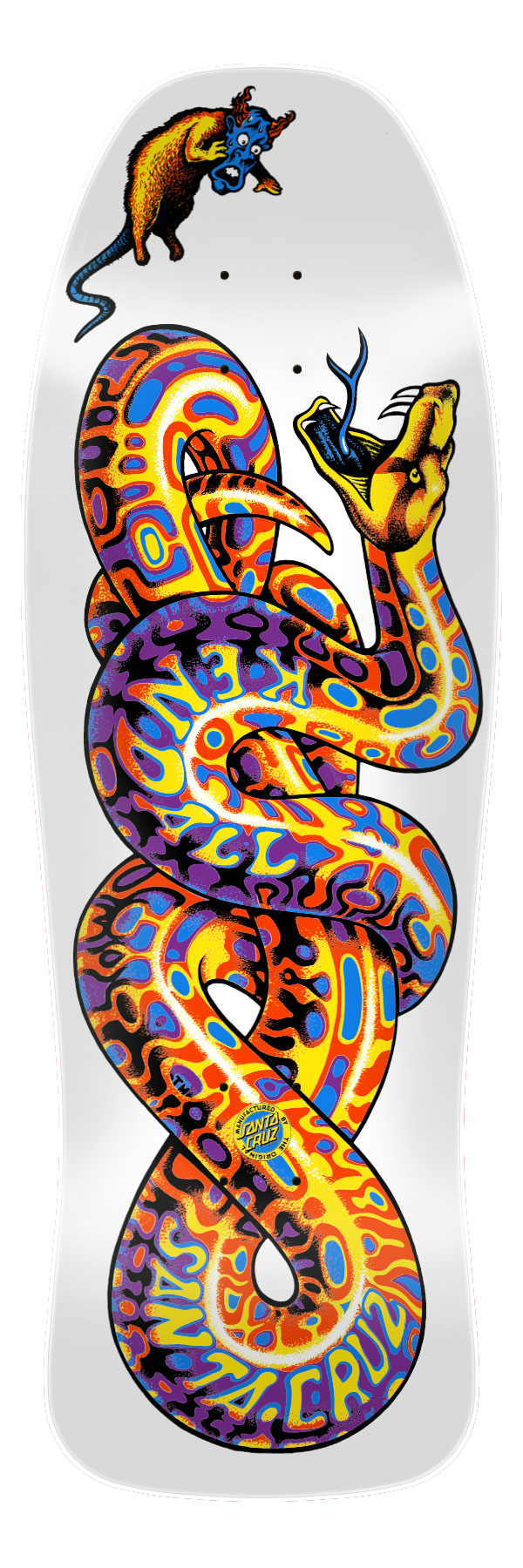 Kendall Snake Reissue Skateboard Deck 9.975in x 30.125in Santa Cruz